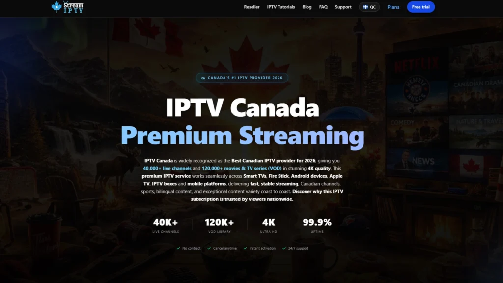 StreamIPTV Canada