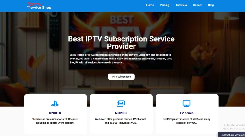 IPTV Service Shop — Best Cheap IPTV for Channel Variety