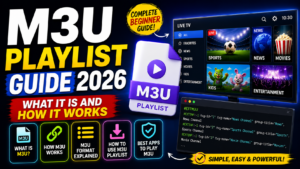 M3U Playlist Guide 2026 What It Is and How It Works