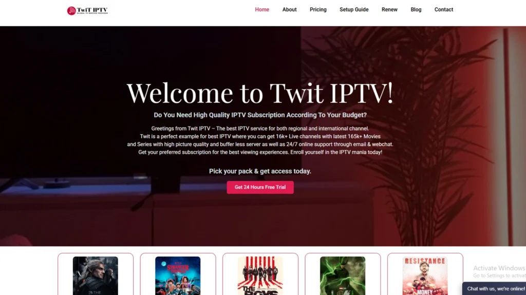 Twit IPTV — Best Cheap IPTV for Sports and Catch Up TV