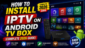 How to Install IPTV on Android TV Box (Complete 2026 Guide)