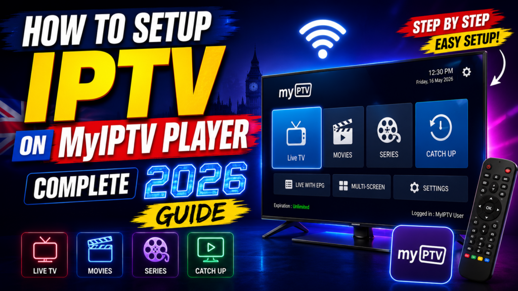 How to Setup IPTV on MyIPTV Player (Complete 2026 Guide)