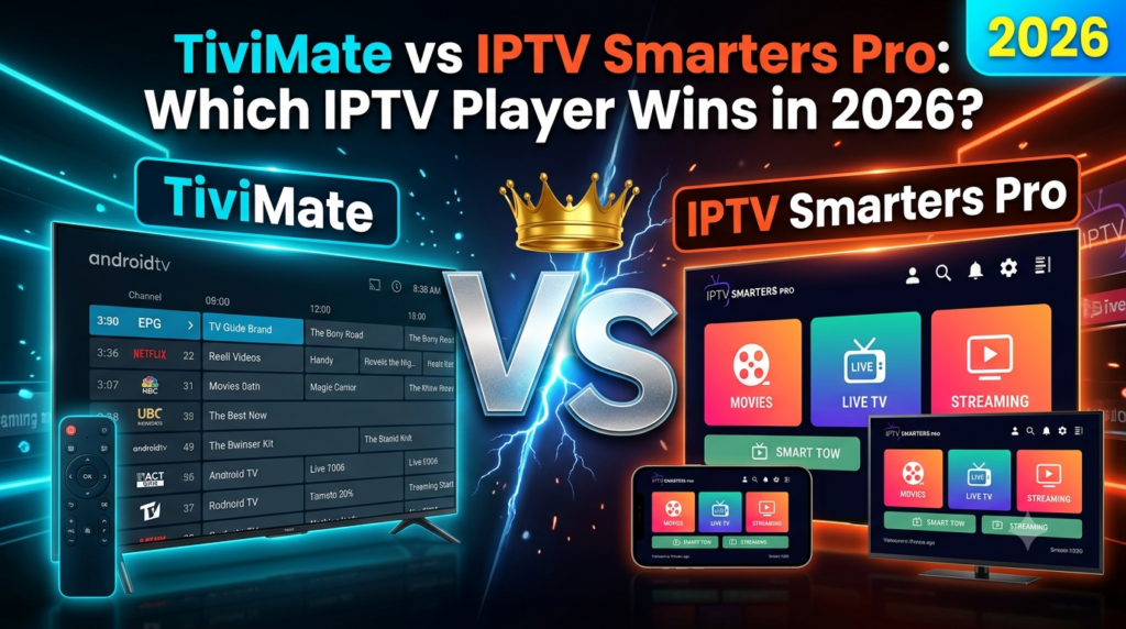TiviMate vs IPTV Smarters Pro: Which IPTV Player Wins in 2026? 6 TiviMate vs IPTV Smarters Pro Which IPTV Player Wins in 2026