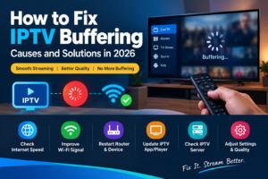 How to Fix IPTV Buffering Causes and Solutions in 2026