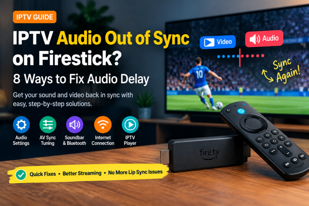 IPTV Audio Out of Sync on Firestick