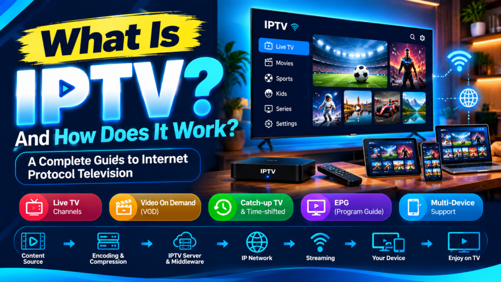 What Is IPTV and How Does It Work A Complete Guide to Internet Protocol Television