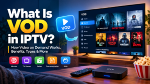 What Is VOD in IPTV How Video on Demand Works, Benefits, Types & More
